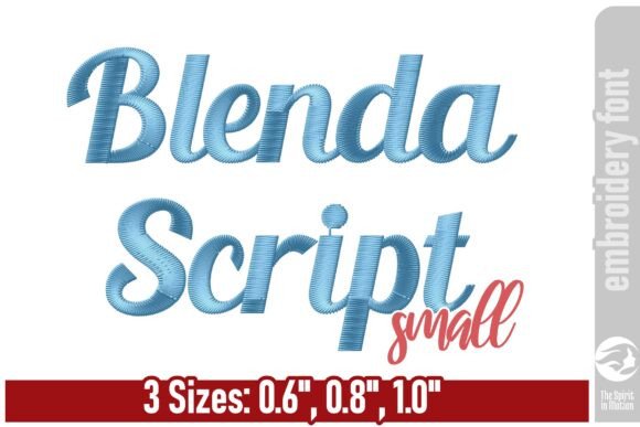 Blenda Script Embroidery Font: Elevate Your Design Aesthetic