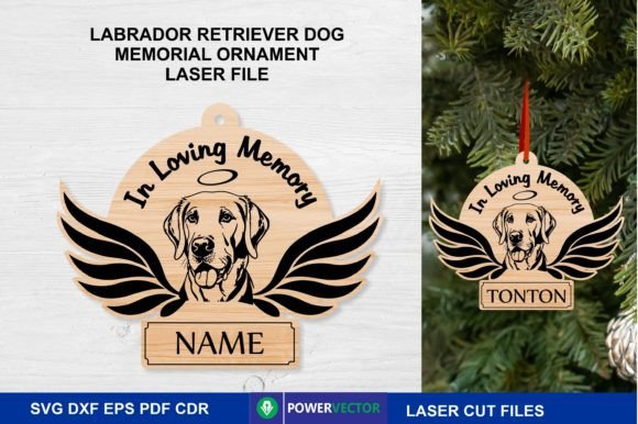 Crafting a Heartfelt Tribute: The In Loving Memory Labrador Retriever Dog Design