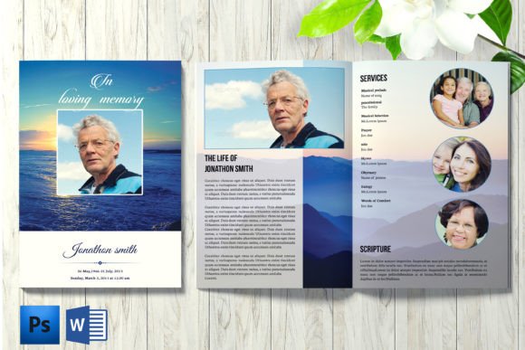 Designing a Dignified Farewell: Funeral Program Template
