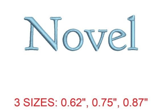 Elevate Stitching Projects with the Novel Embroidery Font
