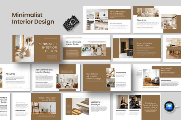Elevate Your Visual Narrative with a Minimalist Interior Design Keynote Template